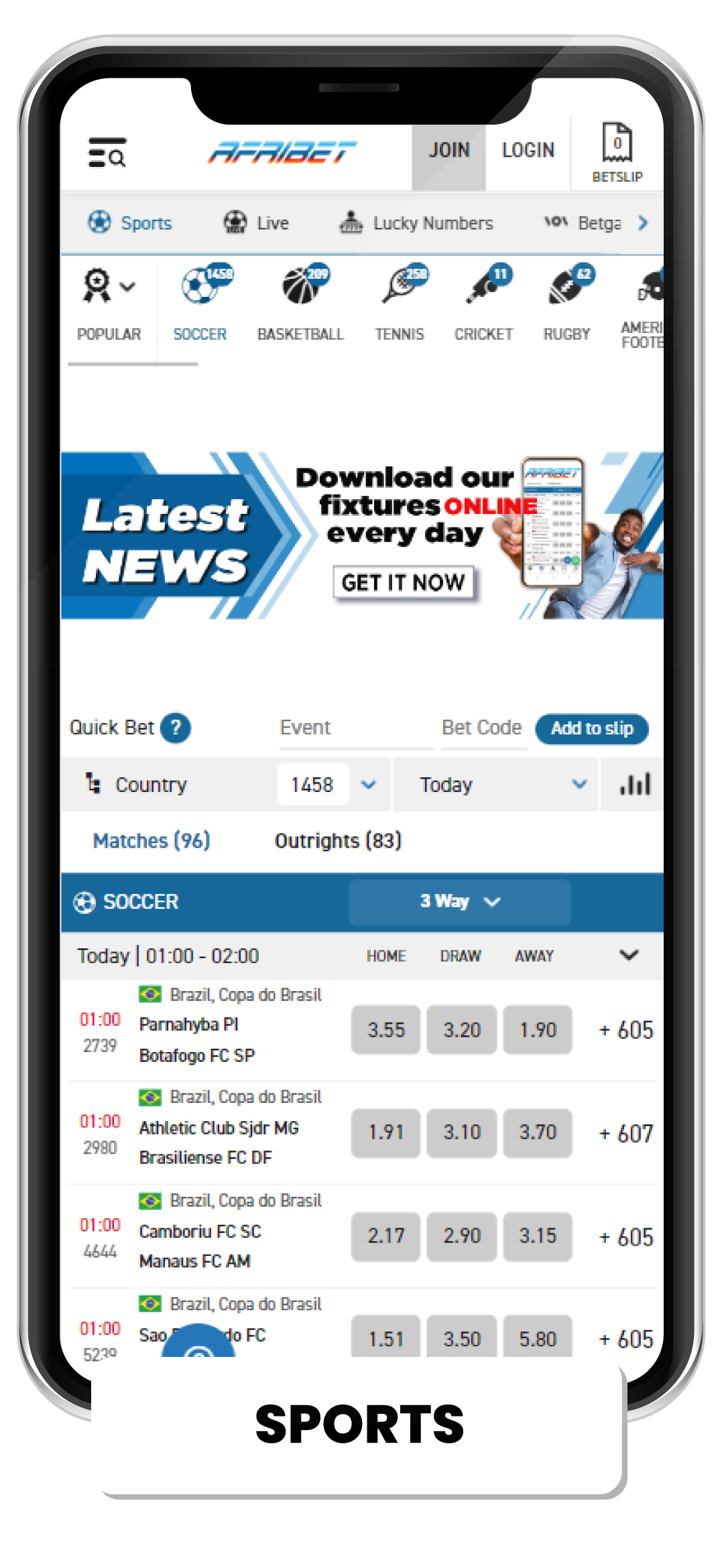 AfriBet branches — how to find a shop near you
